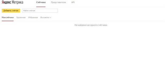 Analytics - Яндекс Метрика
