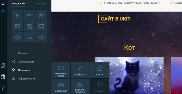 uKit - Характеристики