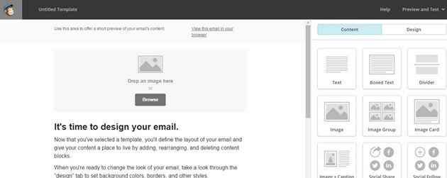 MailChimp - Шаблоны