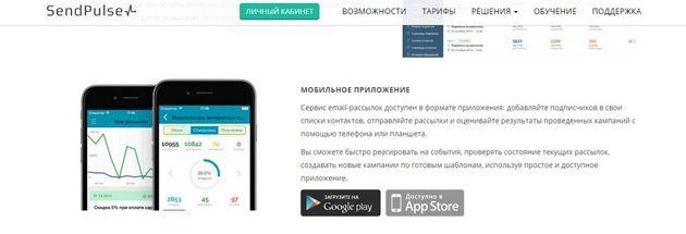 SendPulse - Интеграции