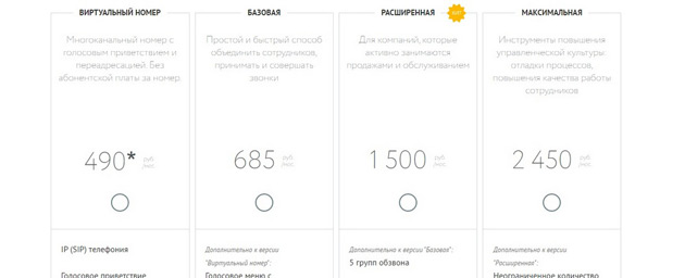 Тарифы
