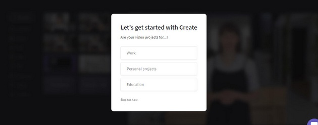 Clipchamp - Цель регистрации
